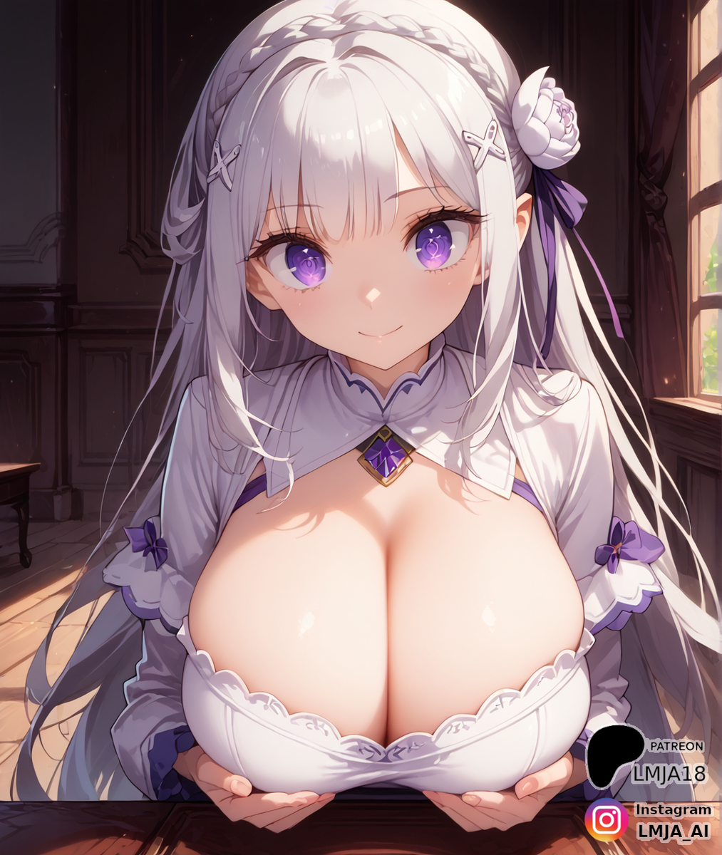 Emilia saying Hello-pixiv插画-作品交流服务