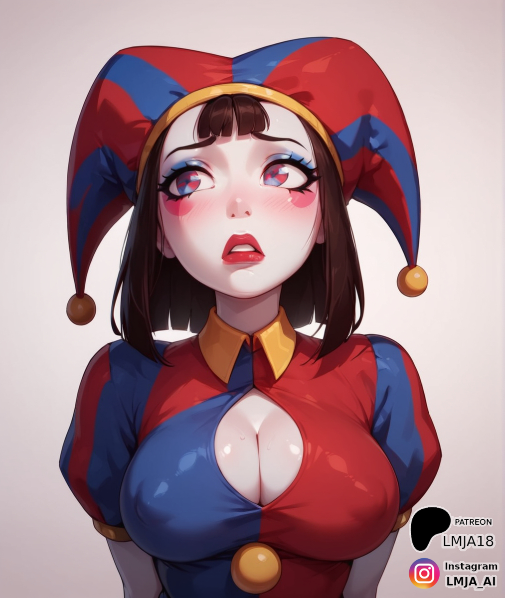 Some sexy Pomni-pixiv插画-作品交流服务