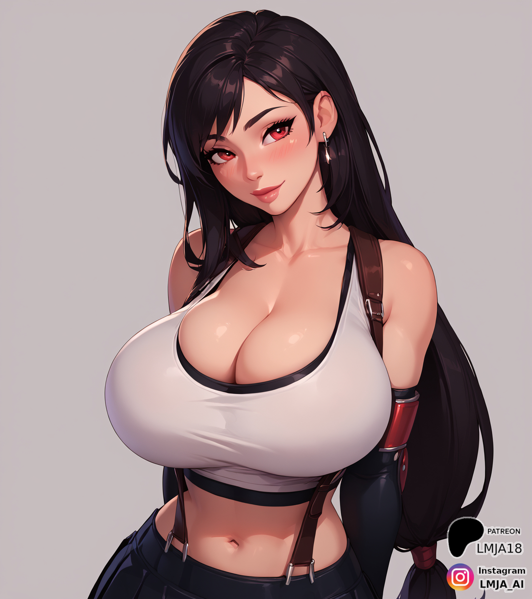 Tifa's so pretty-pixiv插画-作品交流服务