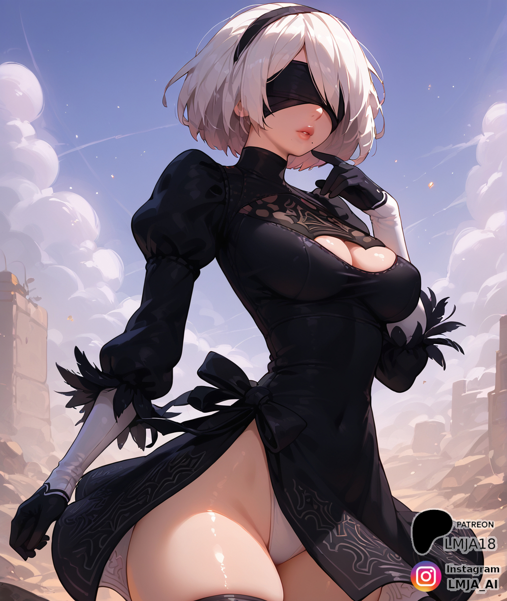 2B is here for you-pixiv插画-作品交流服务