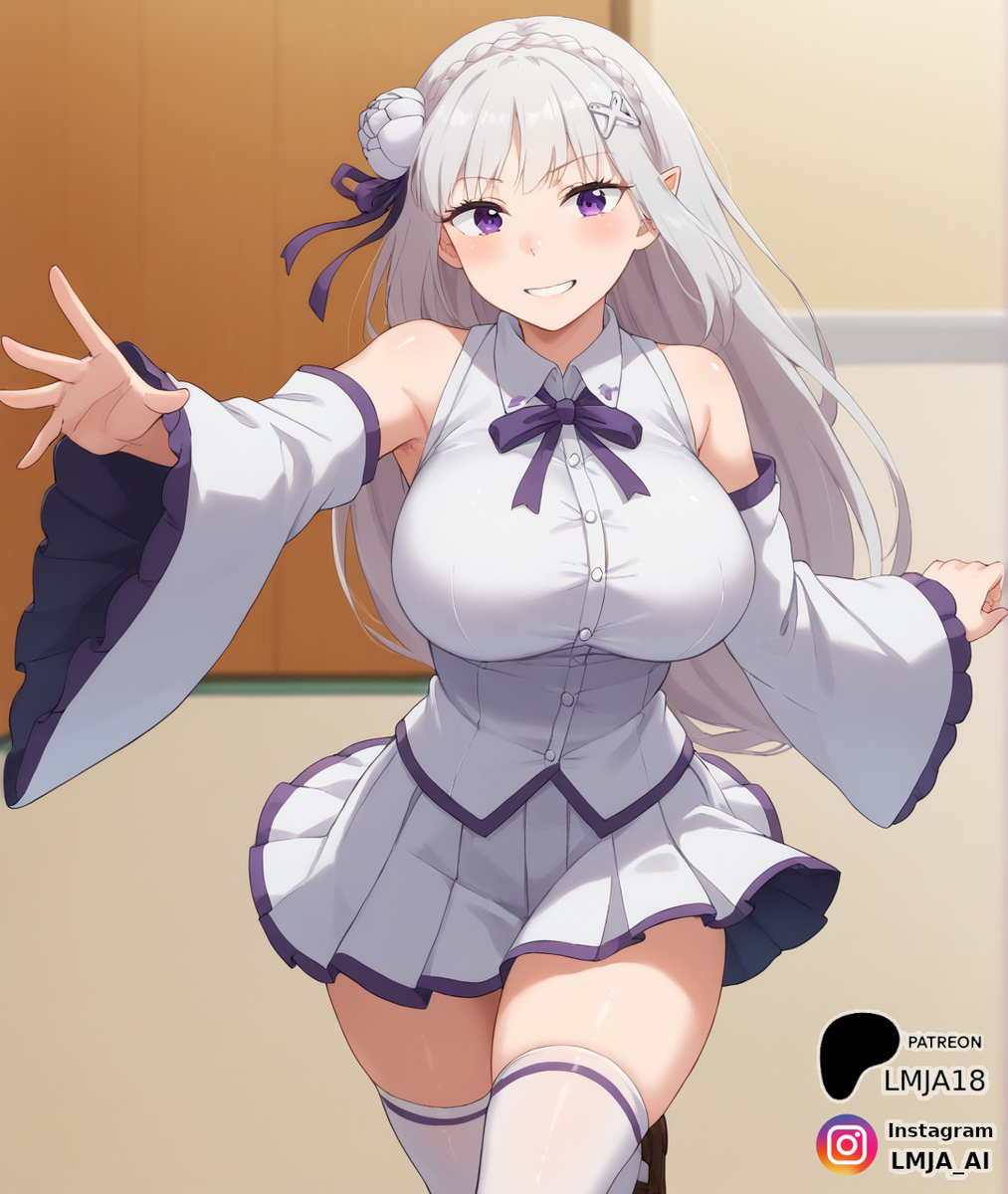 Love Emelia-pixiv插画-作品交流服务