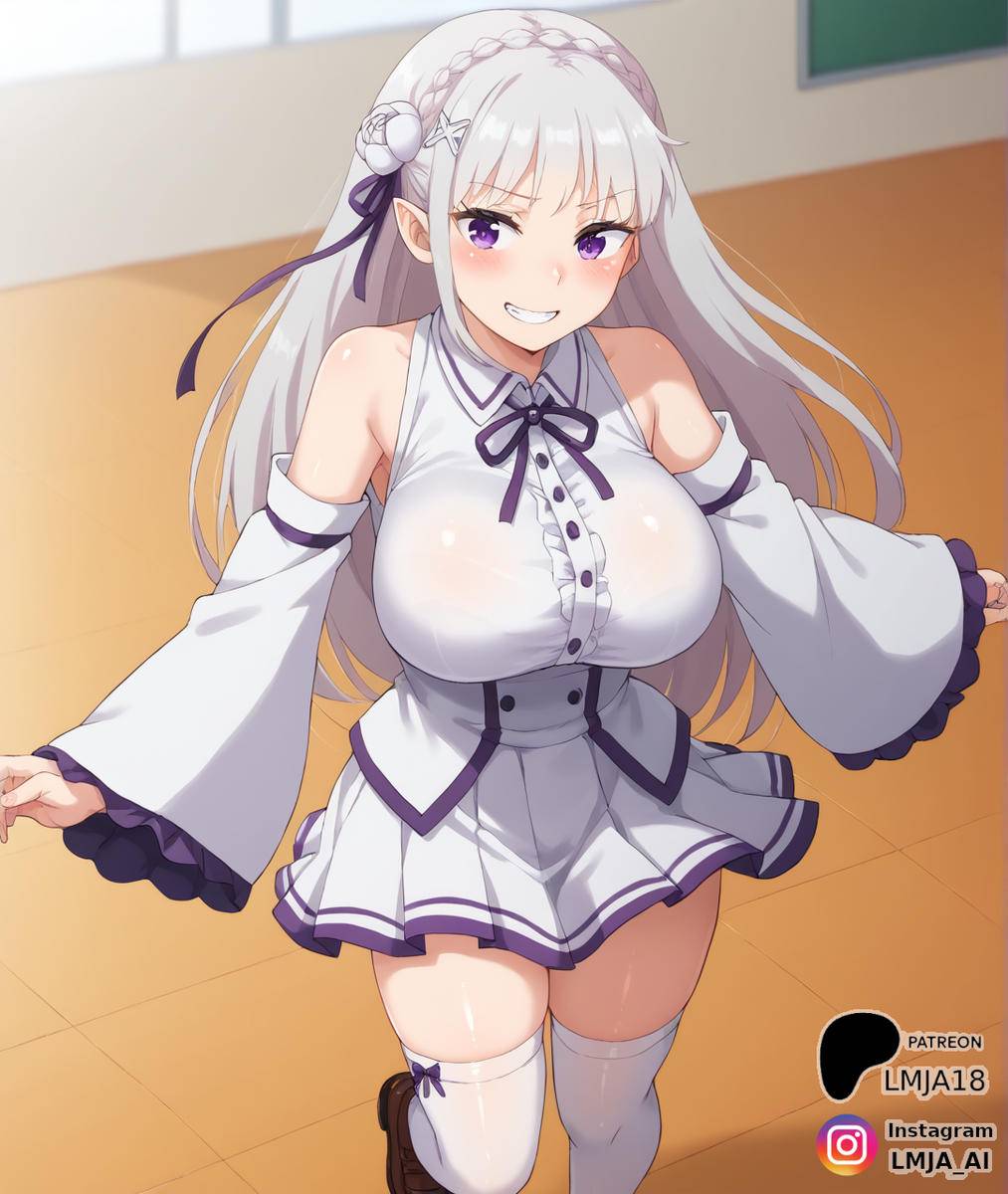 Love Emelia-pixiv插画-作品交流服务
