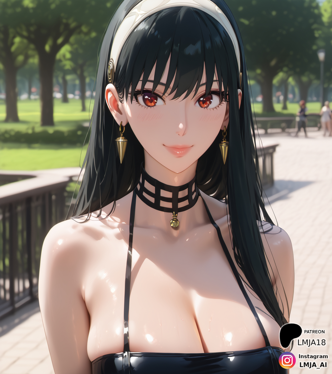 Yor going for a walk-pixiv插画-作品交流服务