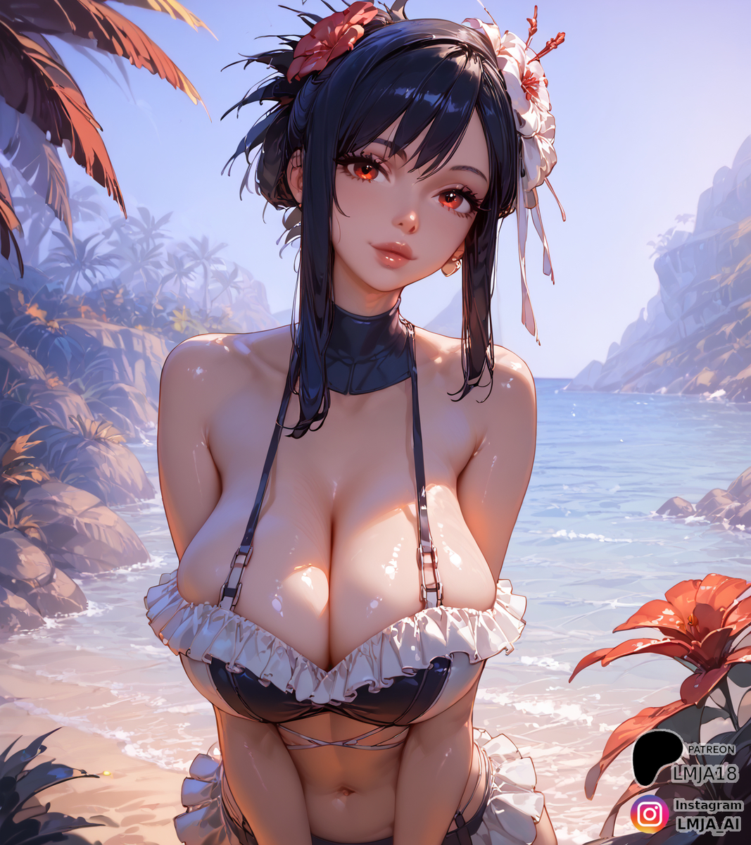 Tifa looking abit different-pixiv插画-作品交流服务