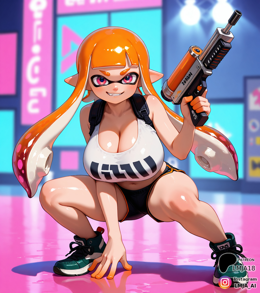 スプラトゥーン遊ぼう？-pixiv插画-作品交流服务