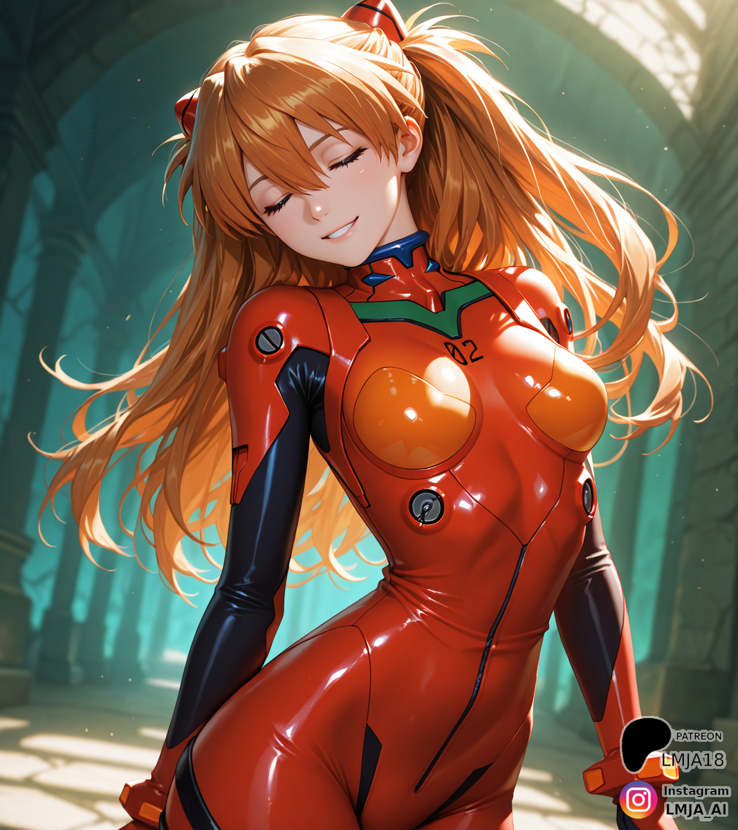 かわいいアスカ-pixiv插画-作品交流服务