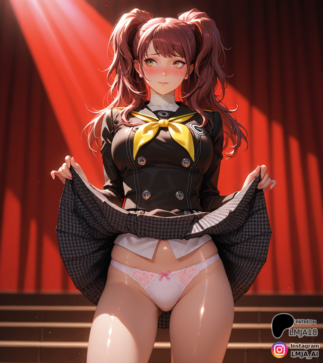 りせの制服-pixiv插画-作品交流服务