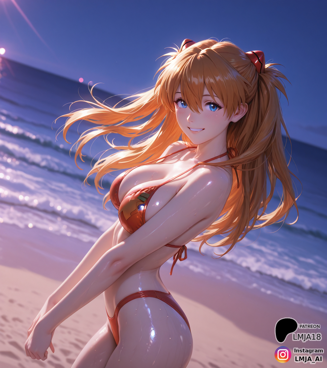 アスカのビキニ-pixiv插画-作品交流服务