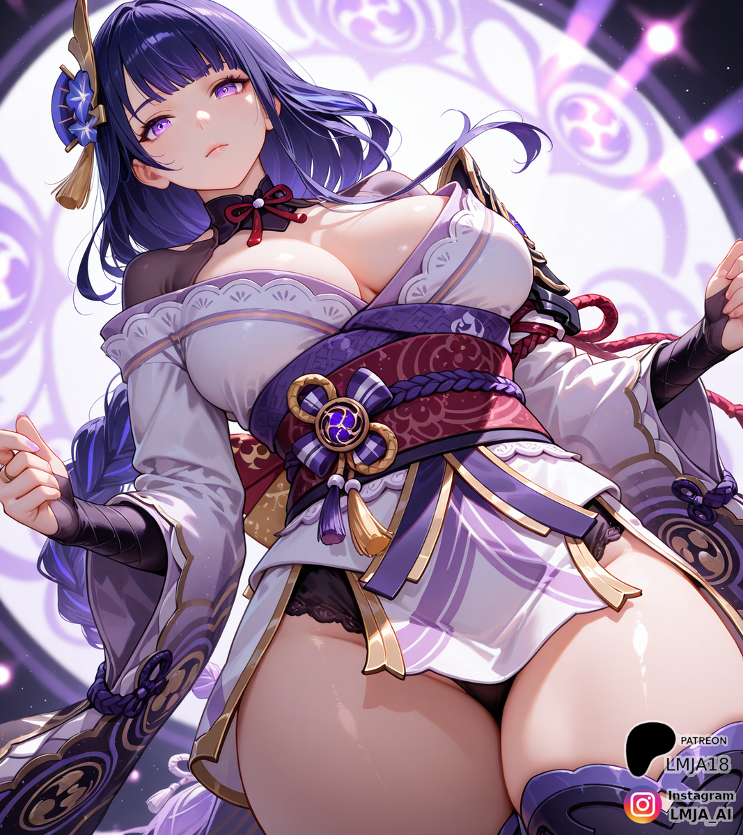 ❤️雷電❤️-pixiv插画-作品交流服务