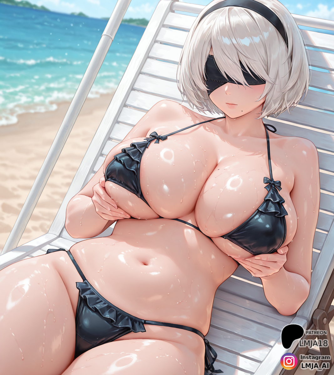 ニーア＋👙-pixiv插画-作品交流服务