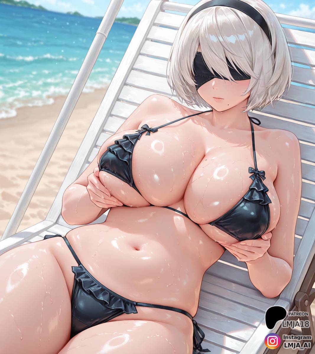 ニーア＋👙-pixiv插画-作品交流服务