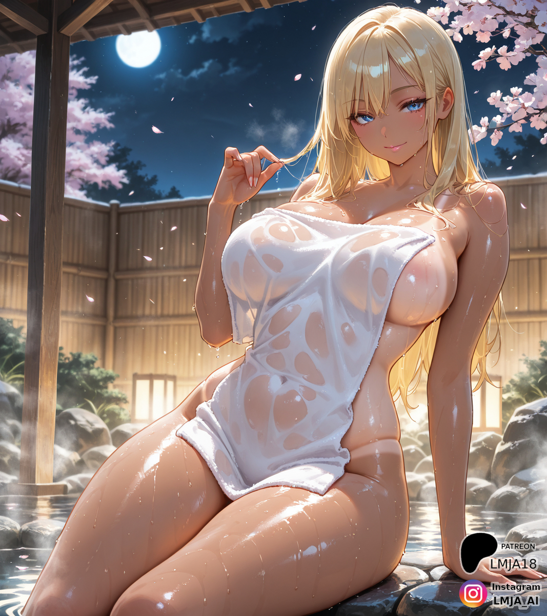 My new girls at the onsen!-pixiv插画-作品交流服务