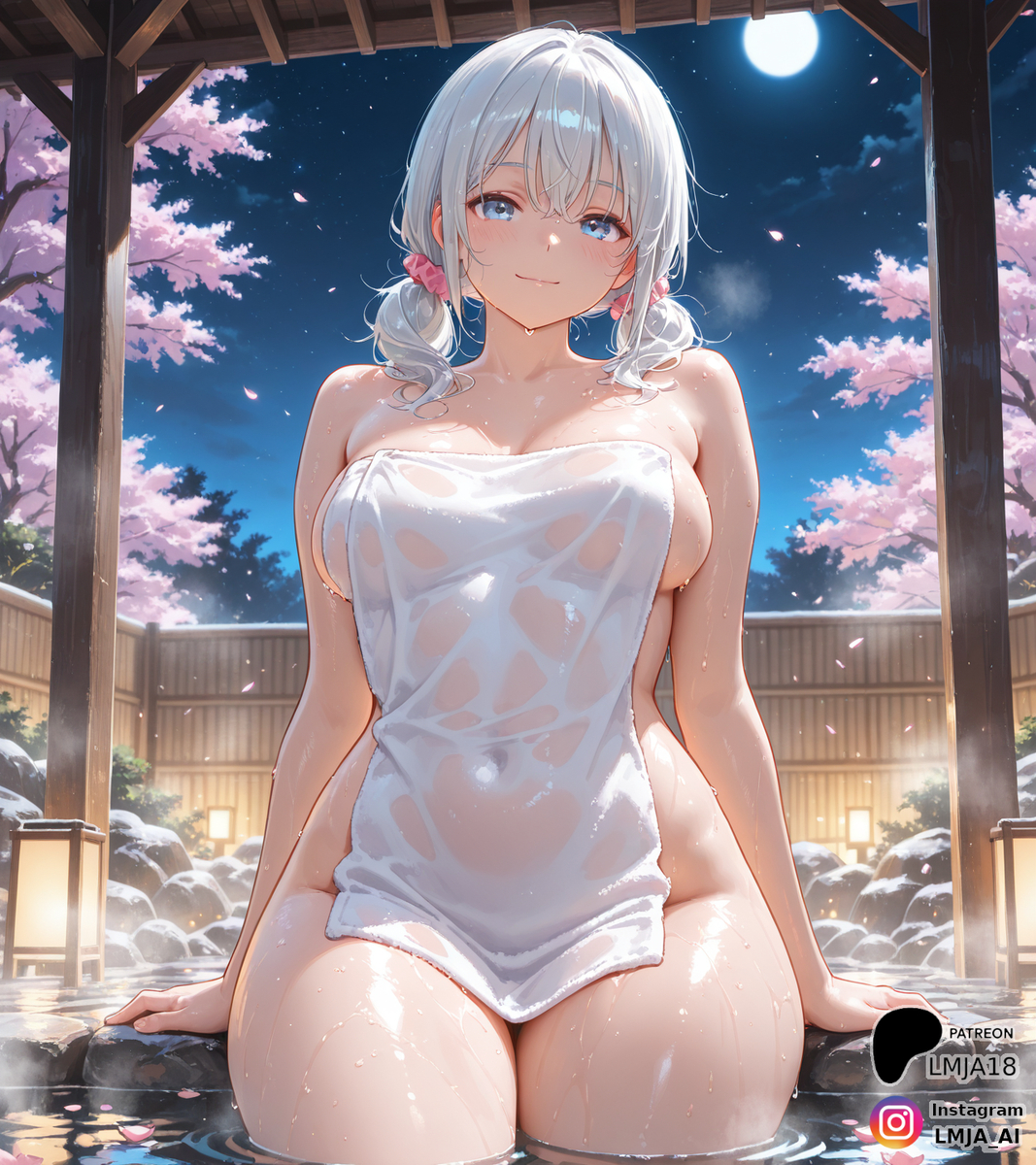 My new girls at the onsen!-pixiv插画-作品交流服务