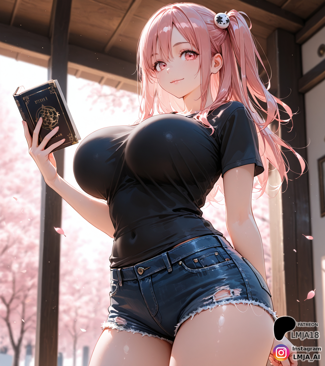 Watcha reading Honoka?-pixiv插画-作品交流服务