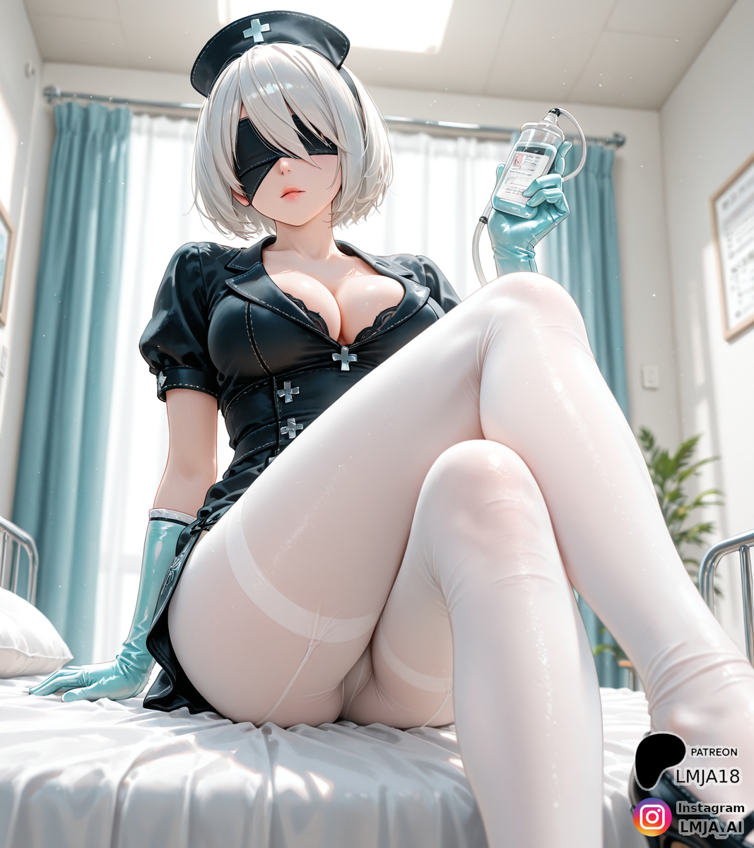 Who you choosing for your nurse?-pixiv插画-作品交流服务