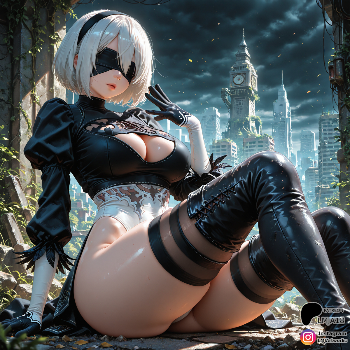 Nier Set out now!!!-pixiv插画-作品交流服务