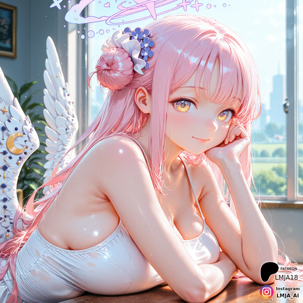 聖園ミカ-pixiv插画-作品交流服务