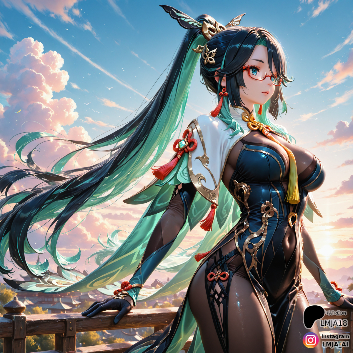 Genshin anyone?-pixiv插画-作品交流服务