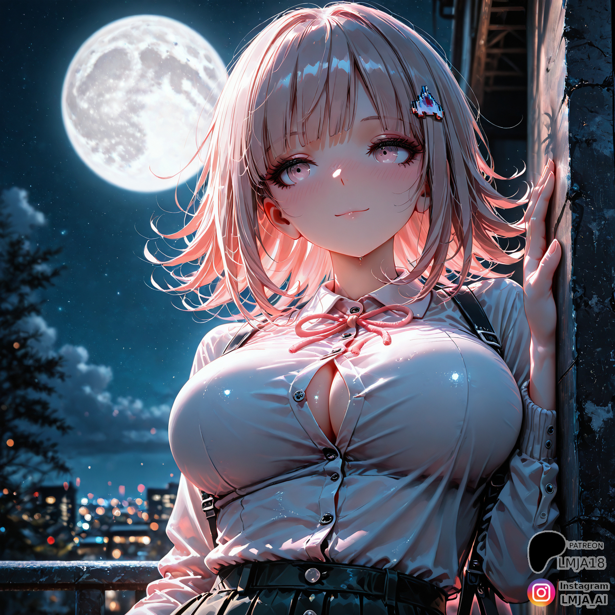 七海千秋... きれいでしょう-pixiv插画-作品交流服务