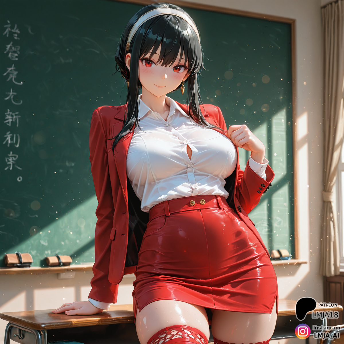 Teacher Yor!-pixiv插画-作品交流服务