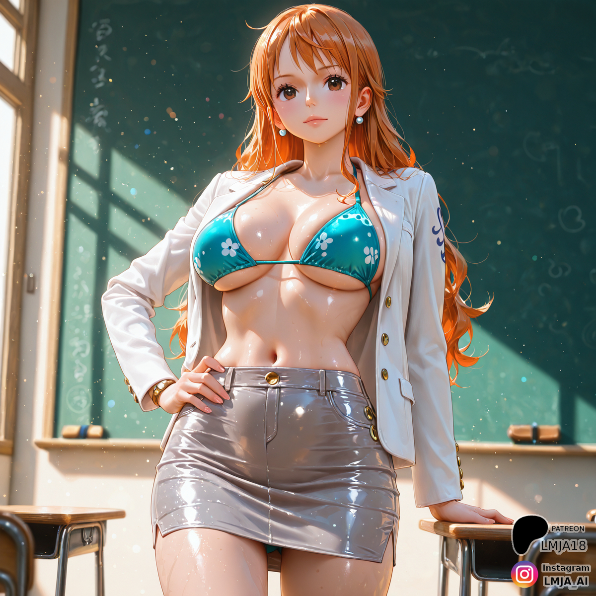 Would she be a good teacher?-pixiv插画-作品交流服务