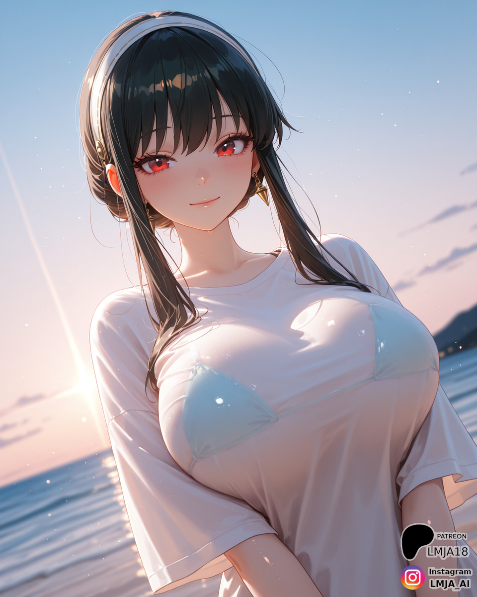 wet tshirts?-pixiv插画-作品交流服务