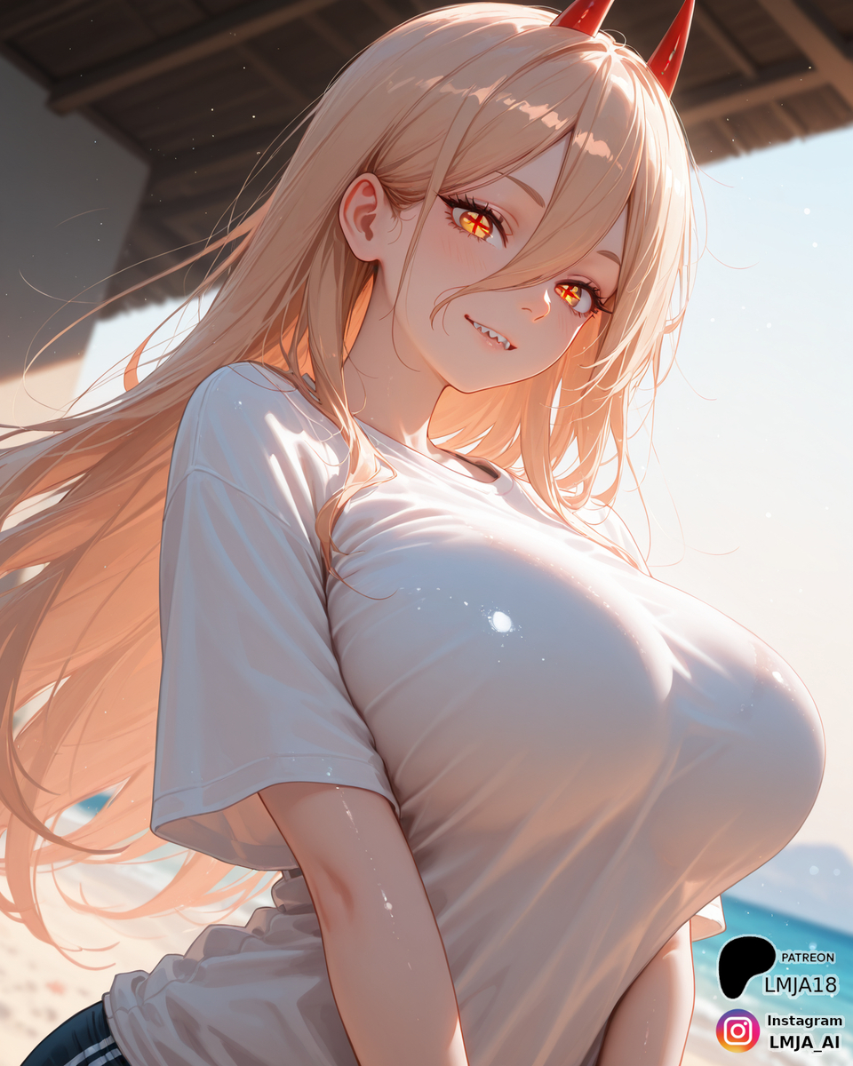 マキマ + パワー <3-pixiv插画-作品交流服务