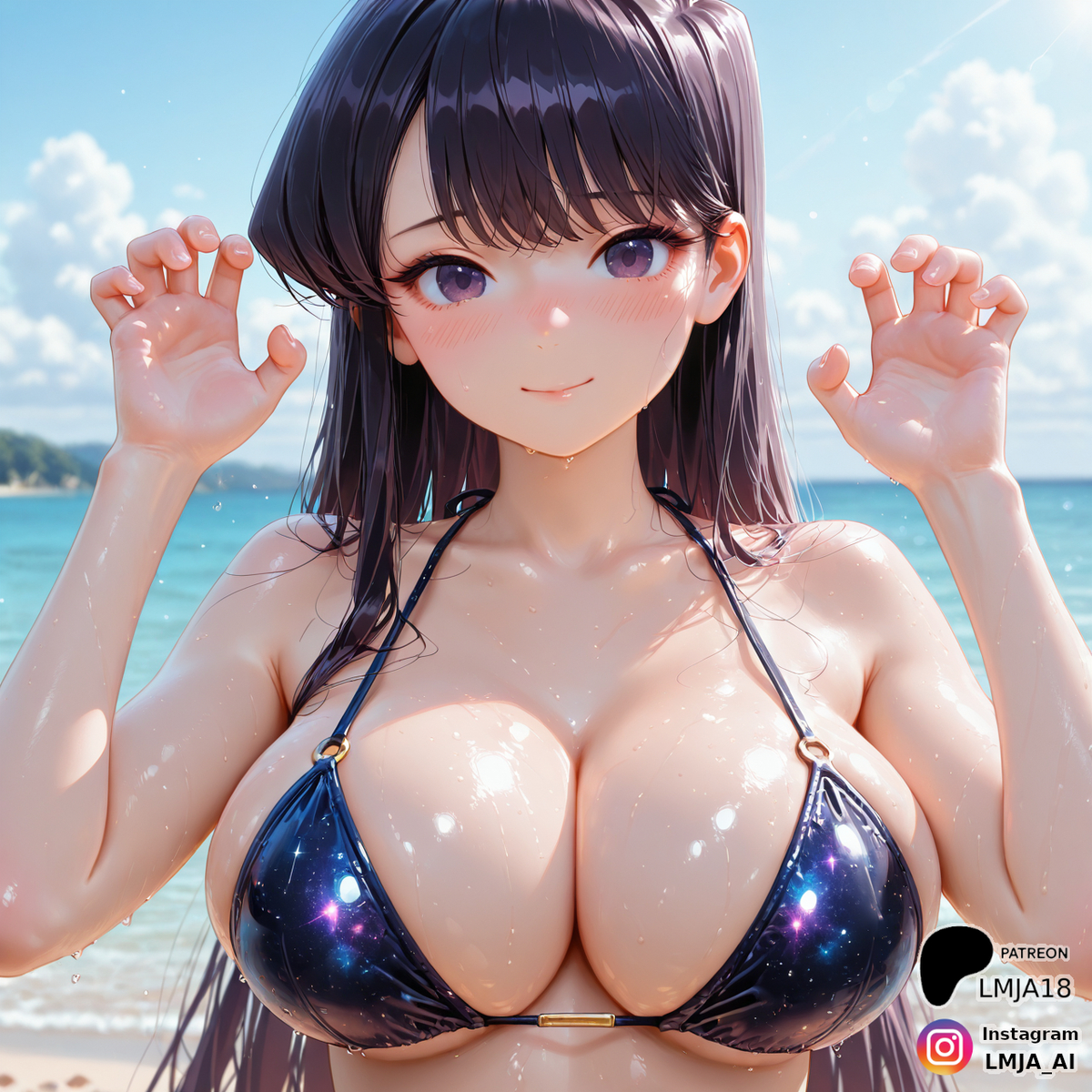 Let's head to the beach!-pixiv插画-作品交流服务