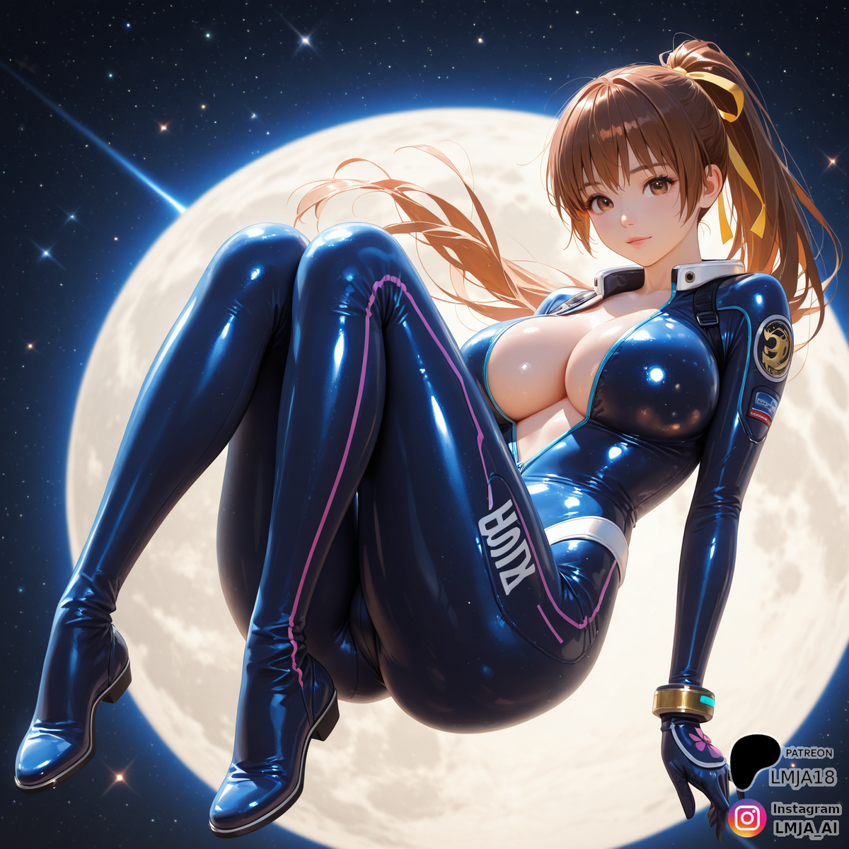 霞 in space!-pixiv插画-作品交流服务