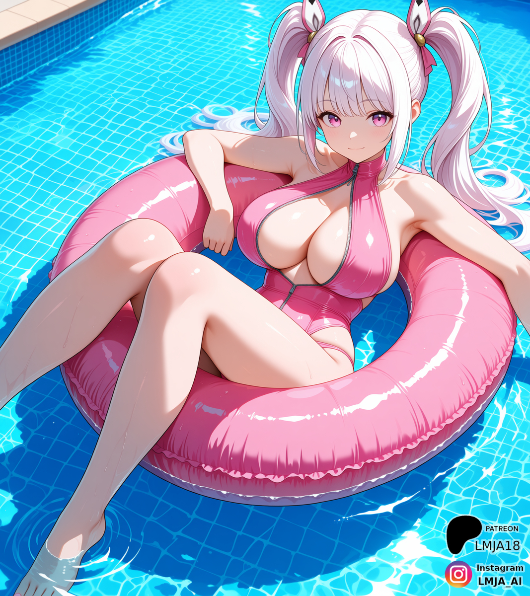 Nikke by the pool?-pixiv插画-作品交流服务