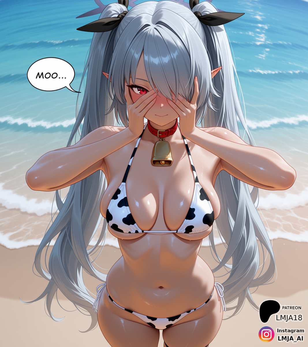 图片[2]-Practicing their cowgirl 😏-pixiv插画-作品交流服务