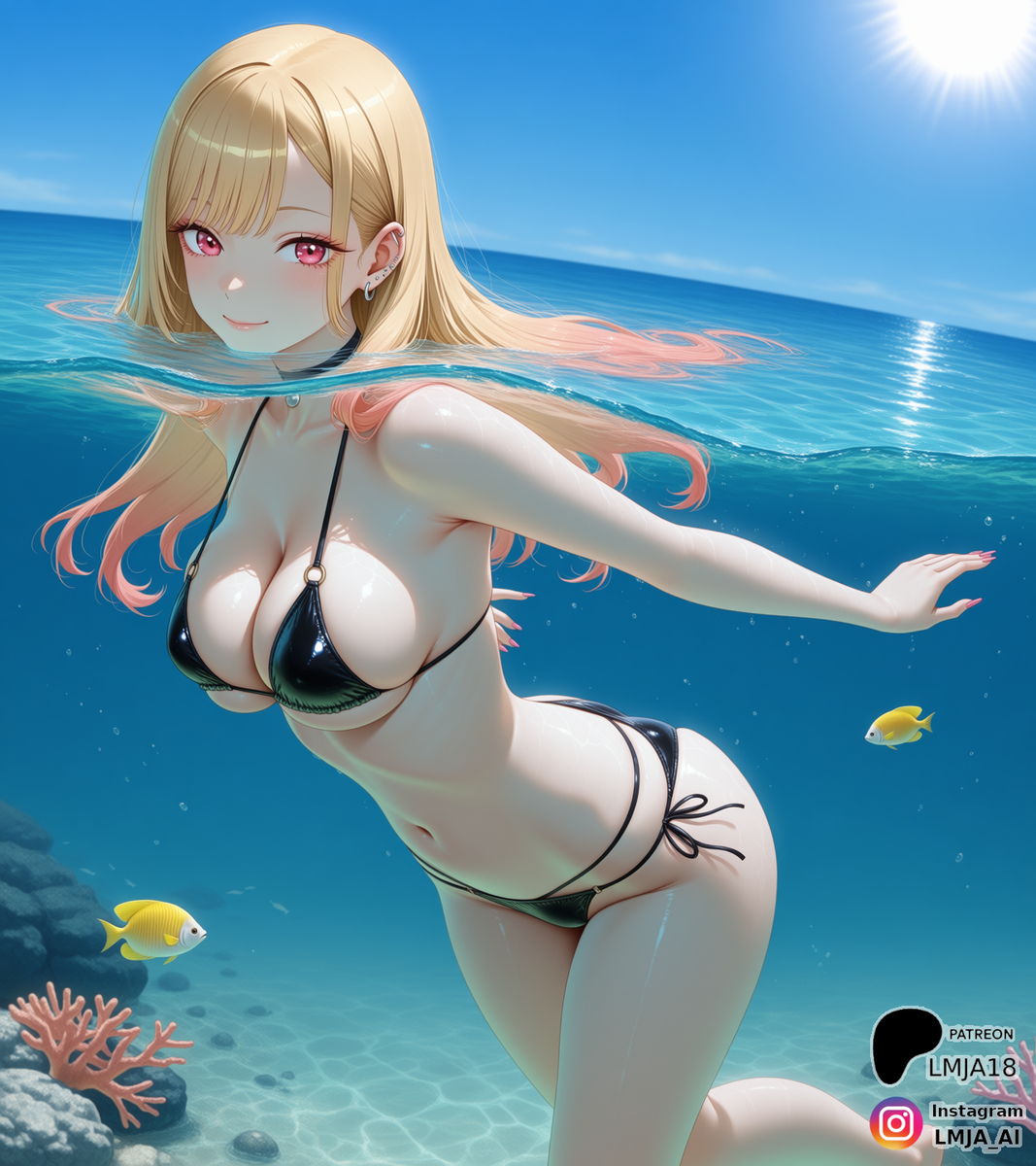 图片[6]-Let’s go for a swim 💕-pixiv插画-作品交流服务