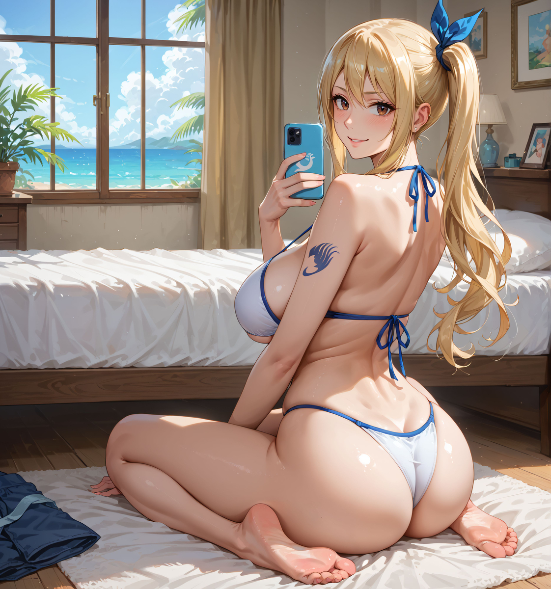 Lucy Heartfilia❤️‍🔥❤️‍🔥❤️‍🔥❤️‍🔥❤-pixiv插画-作品交流服务