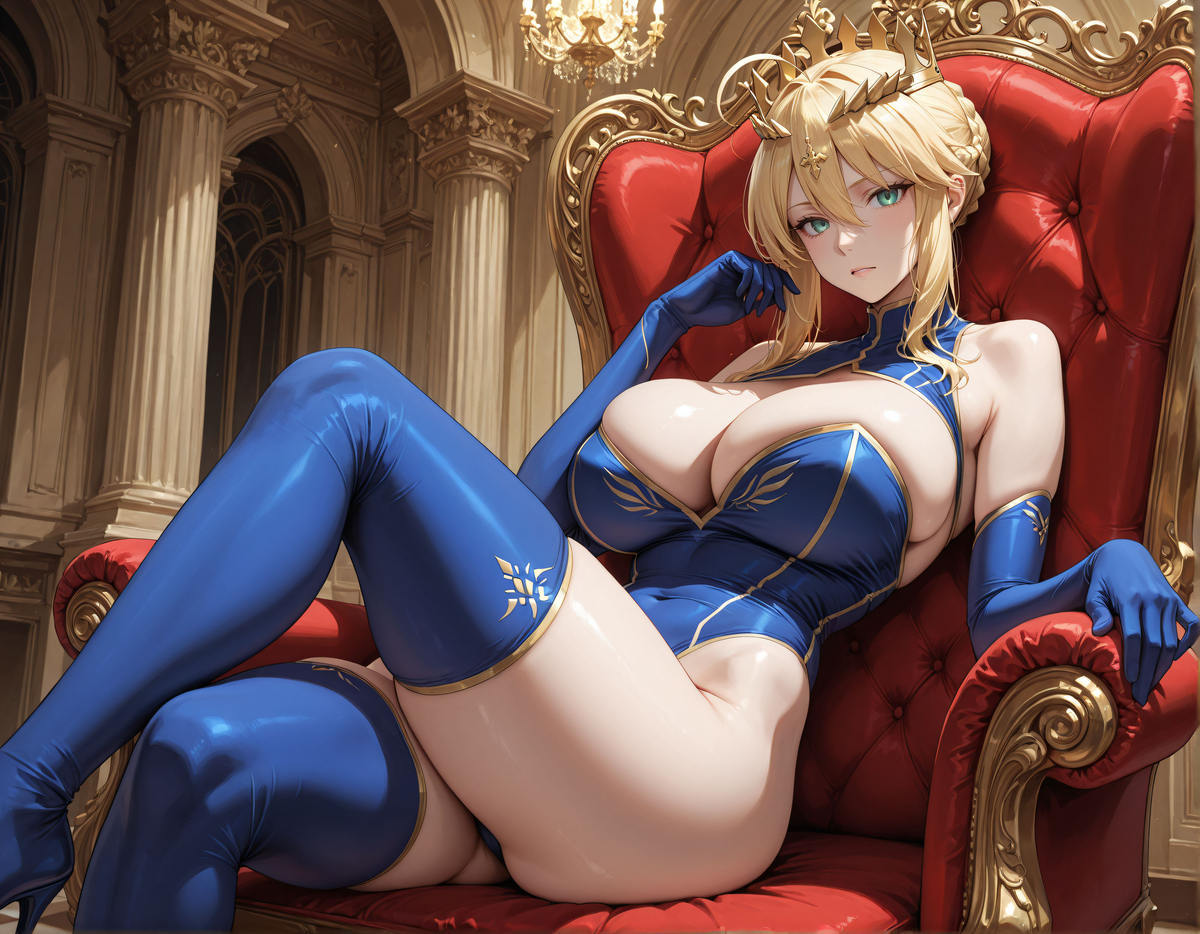 Artoria Lancer-pixiv插画-作品交流服务