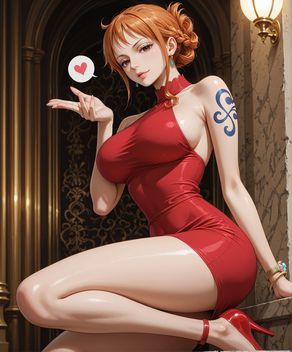 Nami❤️‍🔥❤️‍🔥❤️‍🔥❤️‍🔥❤️‍🔥❤️‍🔥-pixiv插画-作品交流服务