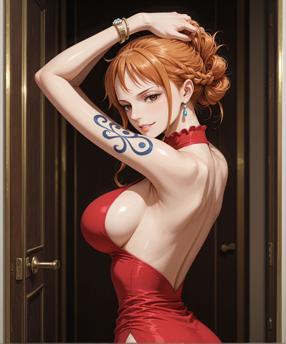 Nami❤️‍🔥❤️‍🔥❤️‍🔥❤️‍🔥❤️‍🔥❤️‍🔥-pixiv插画-作品交流服务