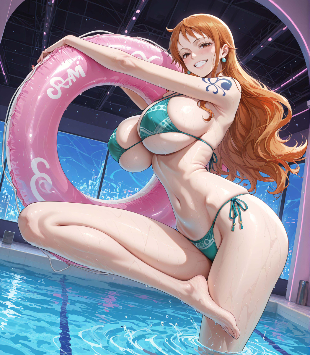 Nami❤️‍🔥❤️‍🔥❤️‍🔥❤️‍🔥❤️‍🔥❤️‍🔥-pixiv插画-作品交流服务