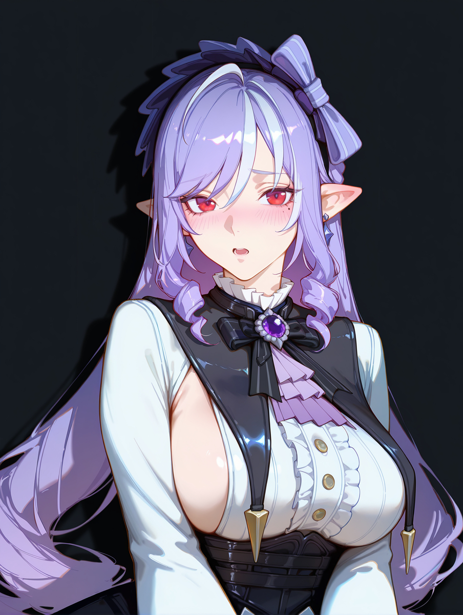 害羞的薇薇安-pixiv插画-作品交流服务