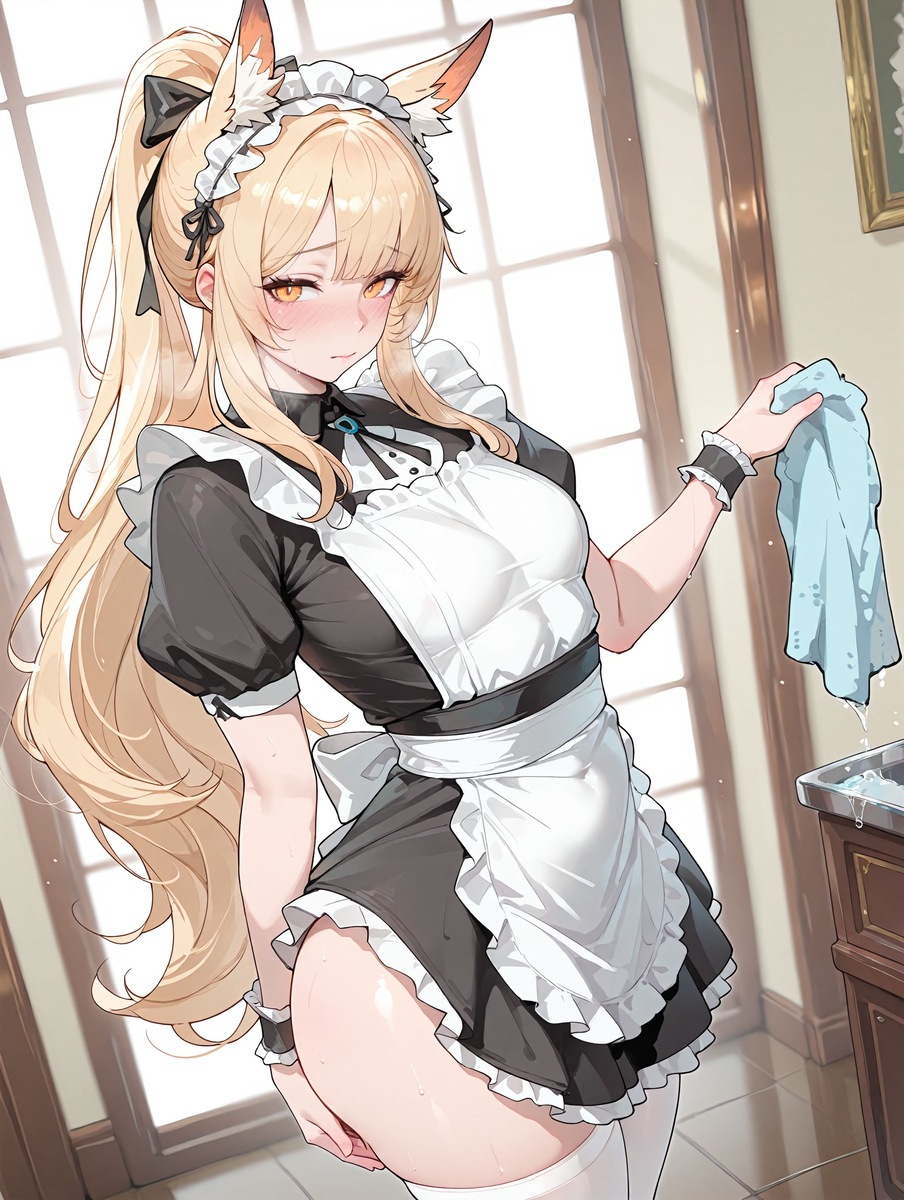 小女仆瑕光-pixiv插画-作品交流服务