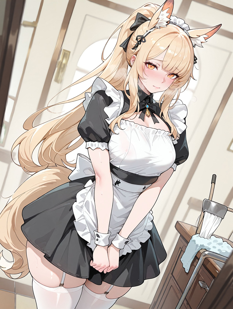 小女仆瑕光-pixiv插画-作品交流服务