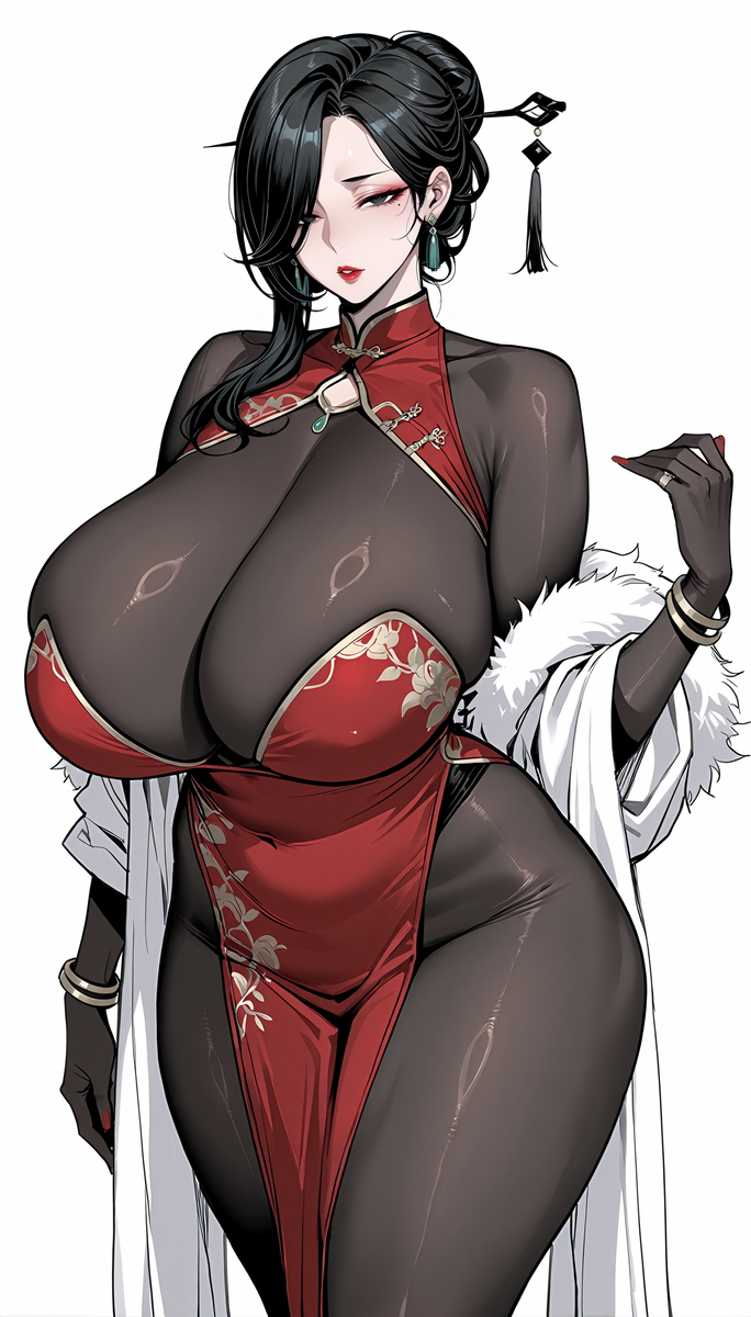 图片[6]-（画风尝试）老板娘符红叶-pixiv插画-作品交流服务