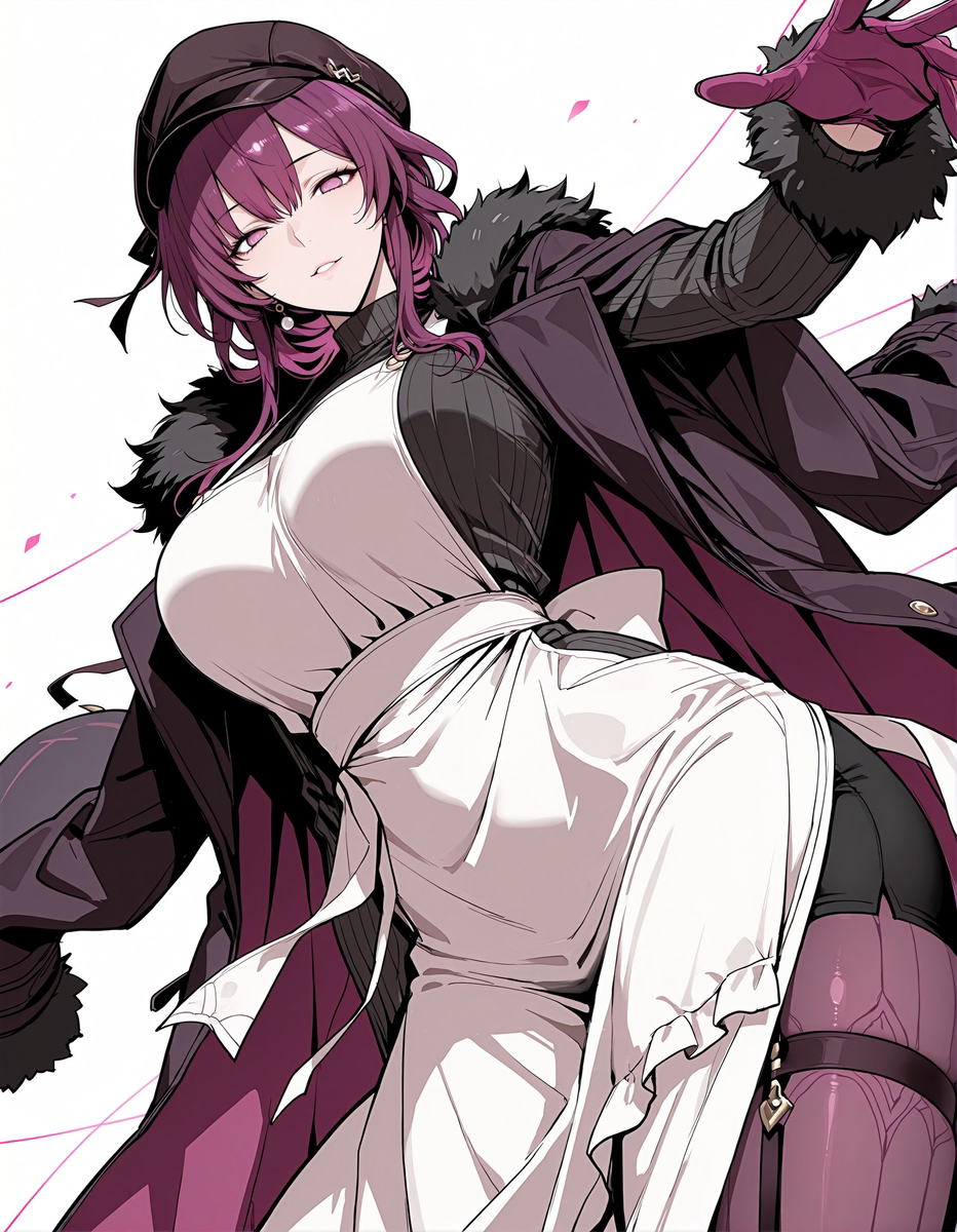 图片[9]-卡芙卡麻麻换装-pixiv插画-作品交流服务