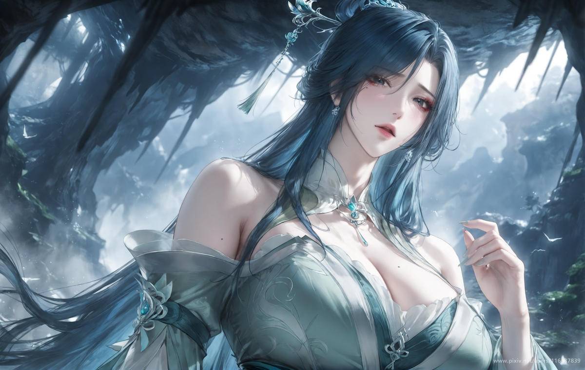 琼明神女-pixiv插画-作品交流服务