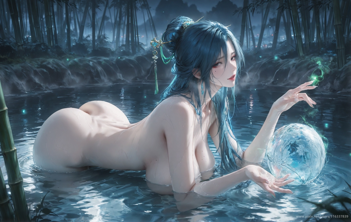 图片[8]-琼明神女-pixiv插画-作品交流服务