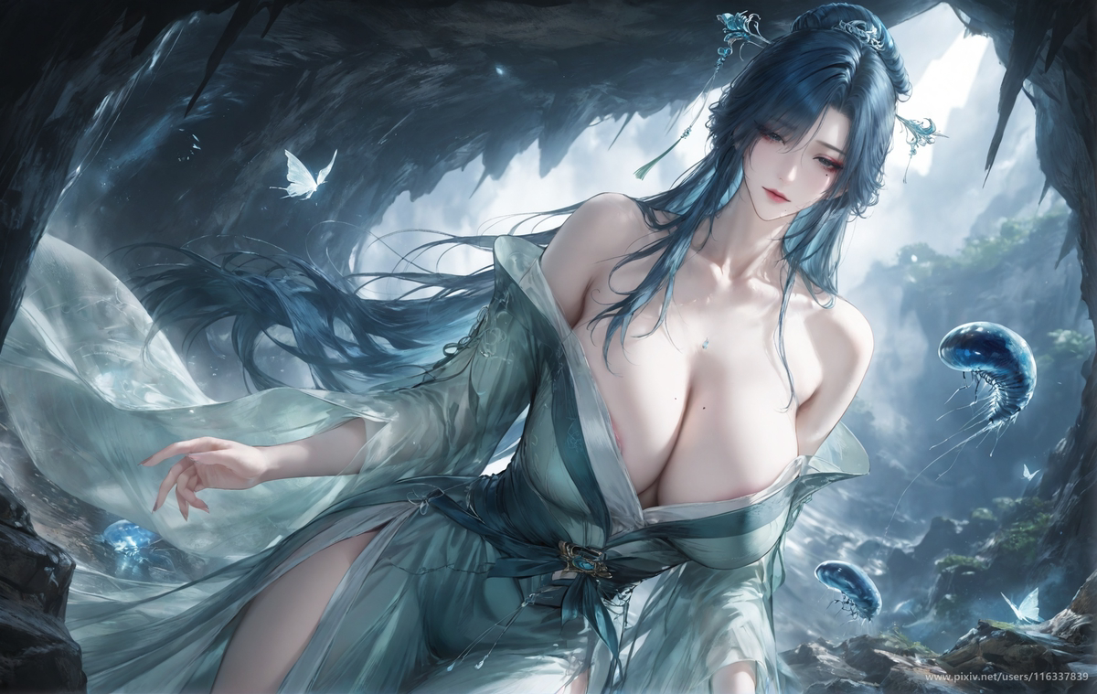 琼明系列-pixiv插画-作品交流服务