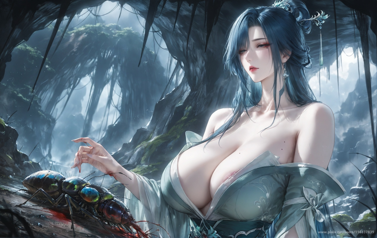 御姐系列-pixiv插画-作品交流服务