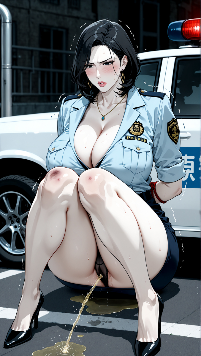 女警夫人-pixiv插画-作品交流服务