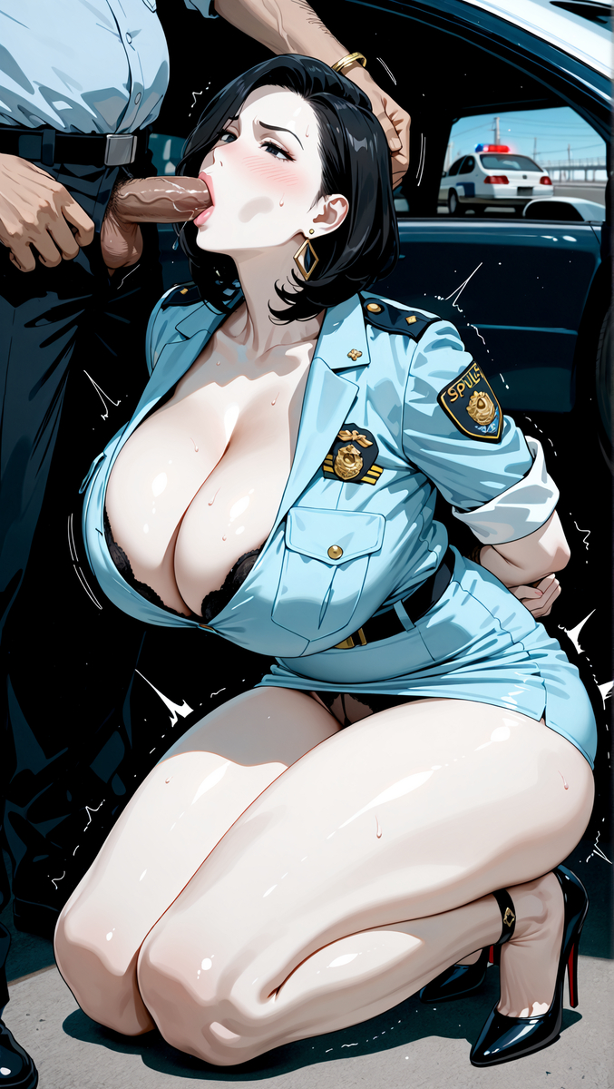 女警夫人-pixiv插画-作品交流服务