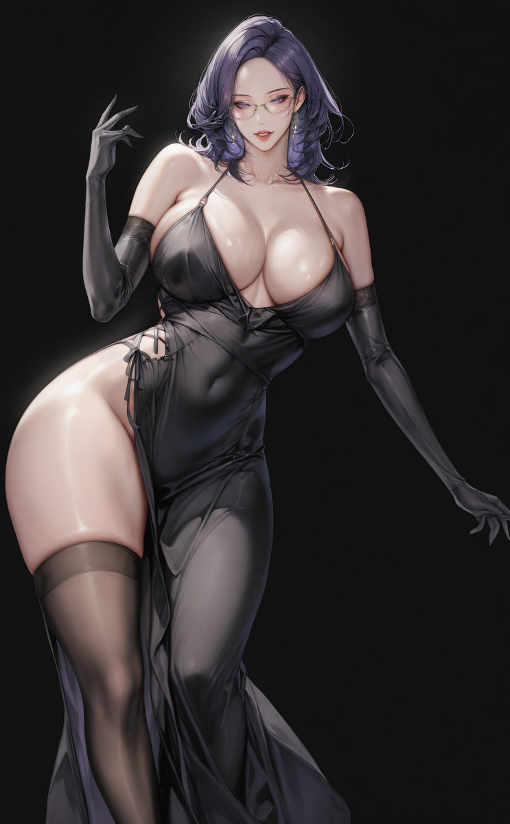 黑丝金美婷-pixiv插画-作品交流服务