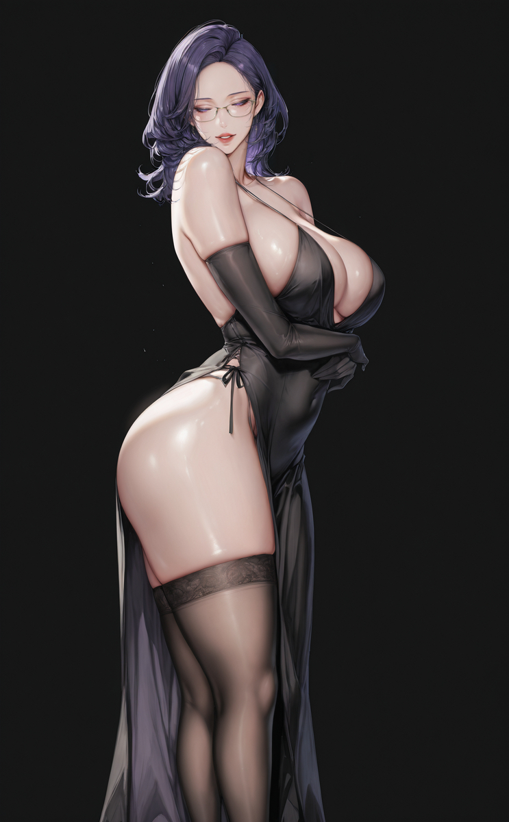 黑丝金美婷-pixiv插画-作品交流服务